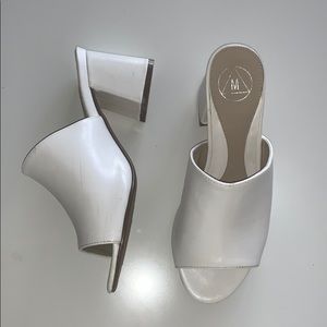 White missguided mules